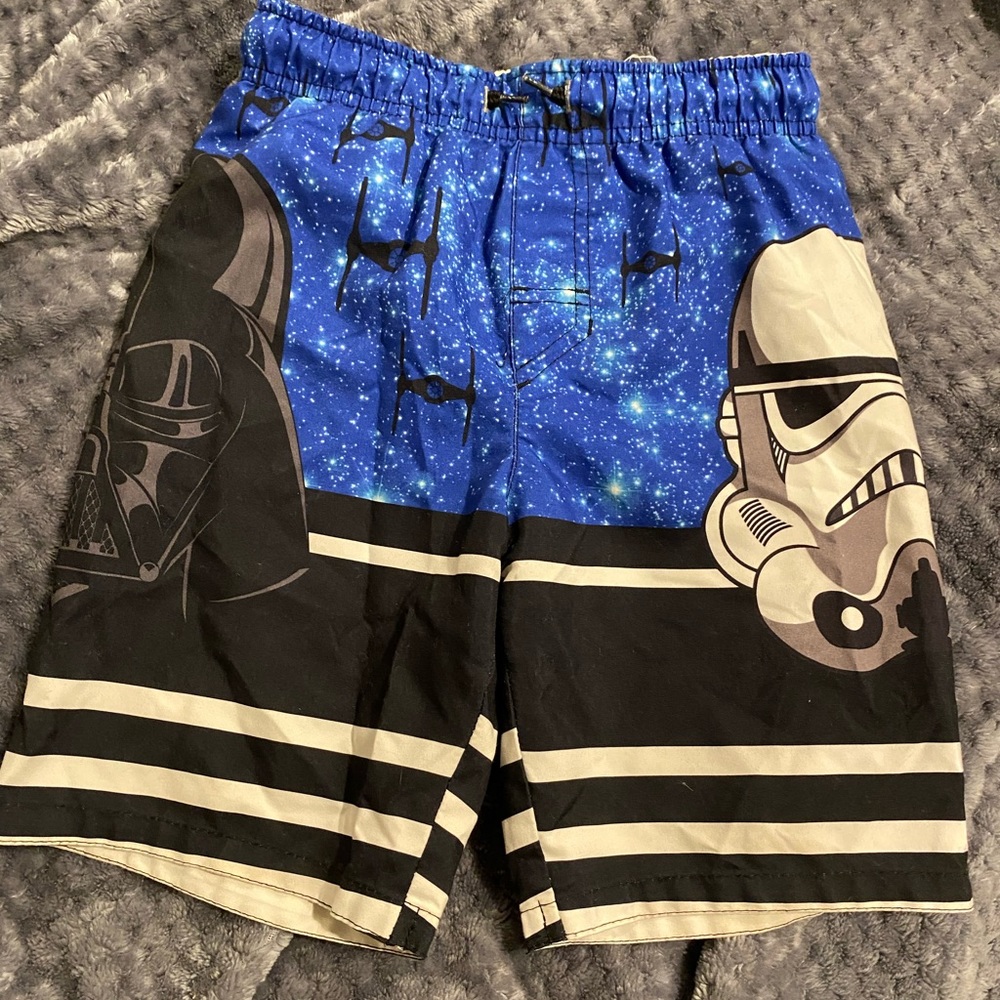EC Boys Star Wars Darth Vader Stormtrooper Swim trunks szS